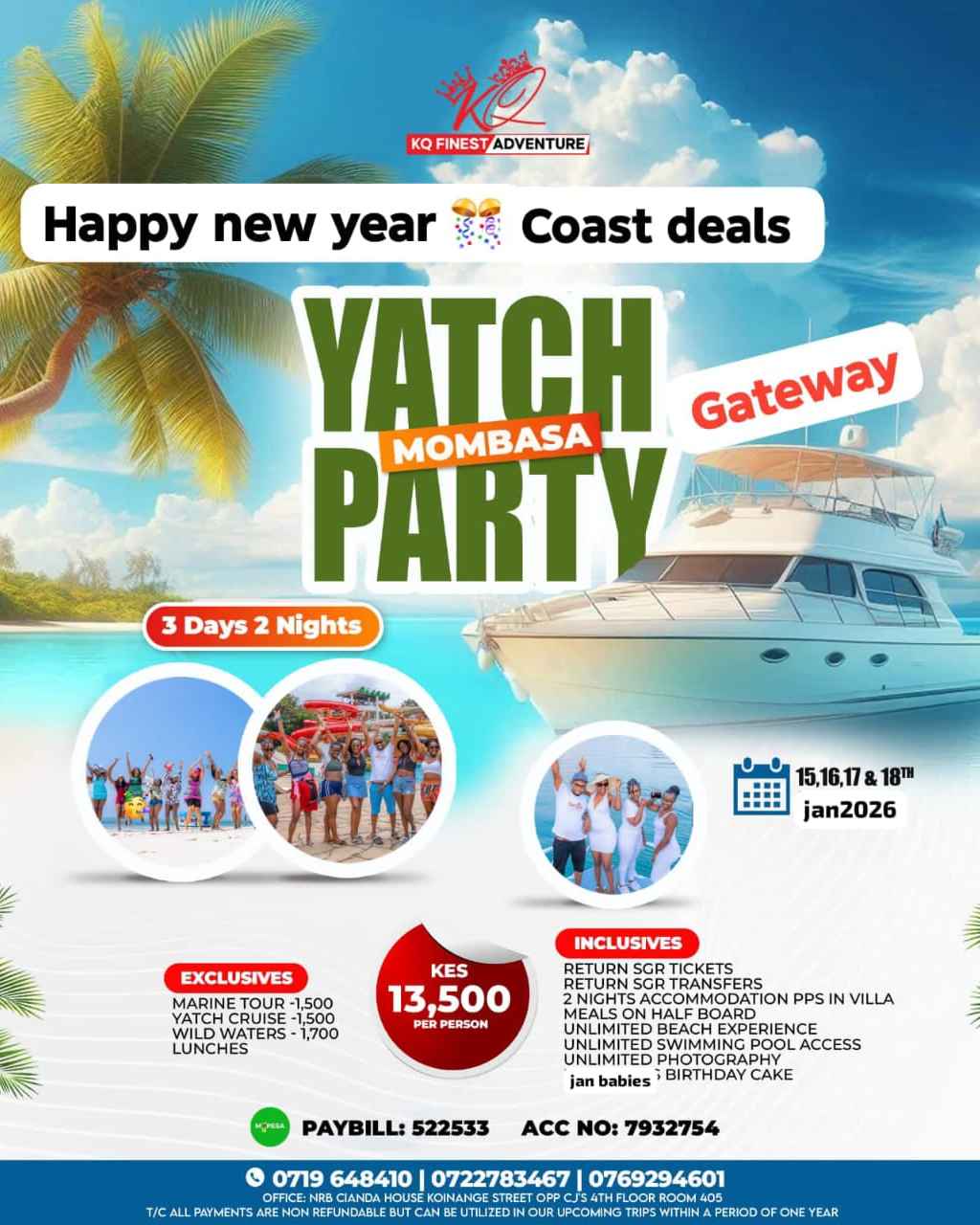 MOMBASA YATCH PARTY